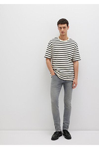 Mavi Kvnç Schwarze hellgraue Jeanshose 001070-83703