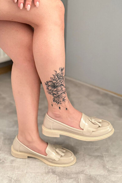 Preshley Дамски мокасини Flex Beige Rugan за ежедневно носене