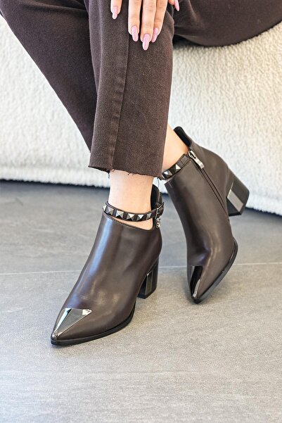 KRISTE BELL Special Series Women's Boots with Ankle Capsule Detail 223 Kb0 0050 Brown