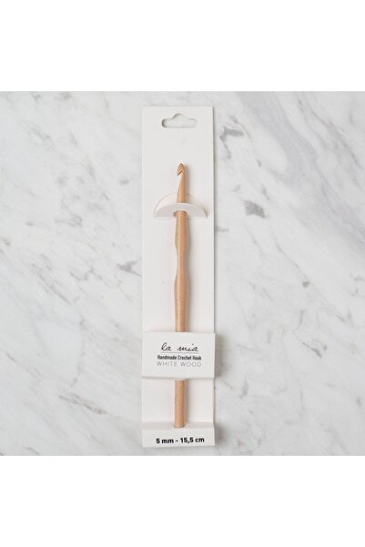 sylar لا ميا وايتوود 5 ملم 15.5 سم خشب صوف كروشيه