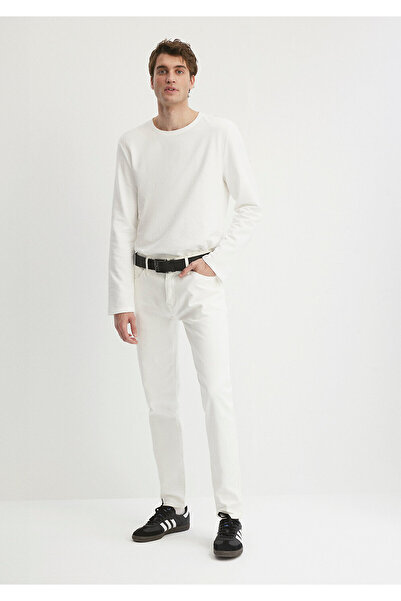 Mavi Weiße Jeanshose von Milan Street 0081084558