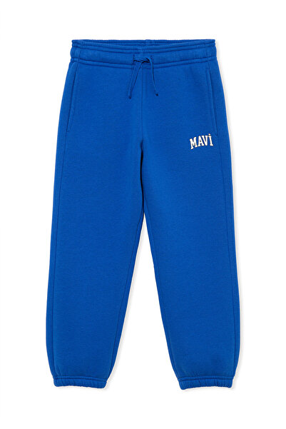 Mavi Logo Baskılı Eşofman Altı 6010000-70896