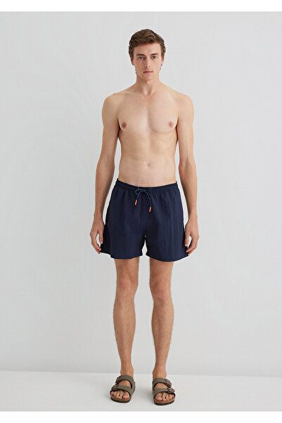 Mavi Marineblaue kurze Badeshorts 0910879-83097