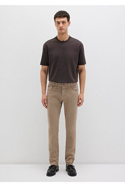 Mavi Παντελόνι Jake Black Dark Beige Gabardine 0042281549