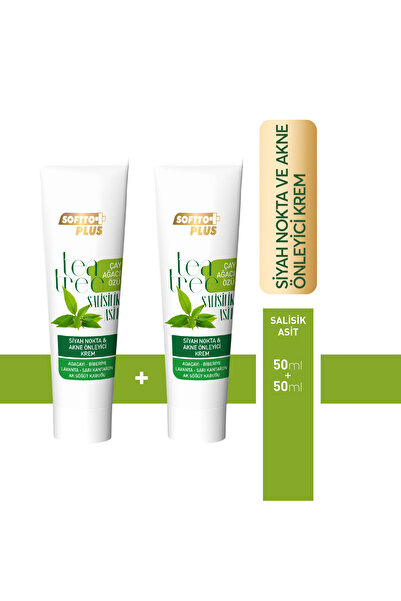 Softto Plus 2'li Çayağacı Özlü Akne Kremi