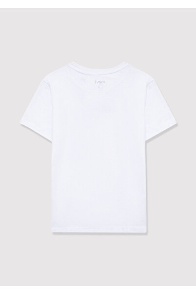 Mavi Biała koszulka z nadrukiem Miav o regularnym kroju / normalnym kroju 66332620