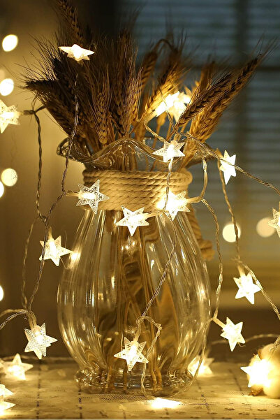 Factorial Gün Işığı Led Yıldızlı Dekoratif Aydınlatma Süsü Bahçe Organizasyon...