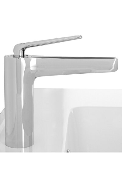 Maison Mex Baterie lavoar, NAOMI, L.12.7 l.4.5 H.17.2/13.8/11.4 cm, cromat