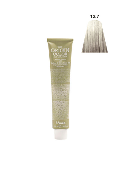 Nook Origin Color Profesyonel Saç Boyası 100ml - Süper Açıcı Kumlu Platin (12...