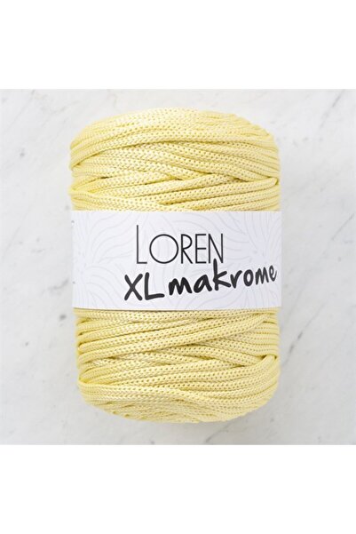 sylar حبل لورين XL Macrame أصفر محبوك يدويًا - R039 - 33704