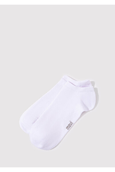 Mavi Set of 2 Black and White Booties Socks 198017-620