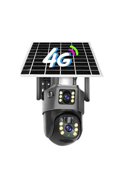 OEM LENSO Dual Surveillance Camera 4G + Wi-Fi, 64GB Card, Outdoor, Monitoring from Anywhere