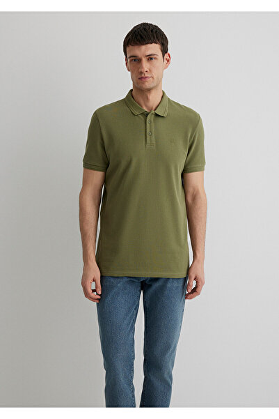Mavi T-Shirt Khaki Polo Slim Fit / Στενό κόψιμο 064946-28524