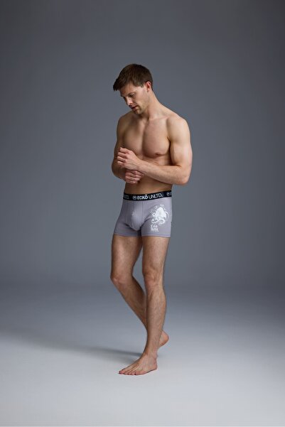 ECKO Сірий - Синій 2-паровий боксер