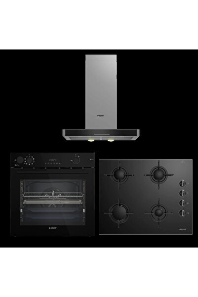 Arçelik Siyah İnci Ankastre Set