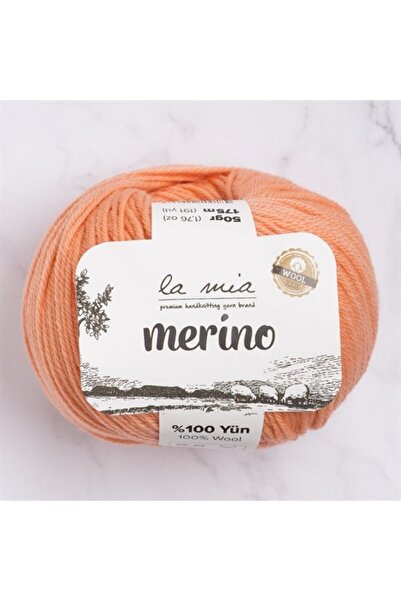 sylar حبل الحياكة اليدوية La Mia Merino Salmon - L089 - 33779