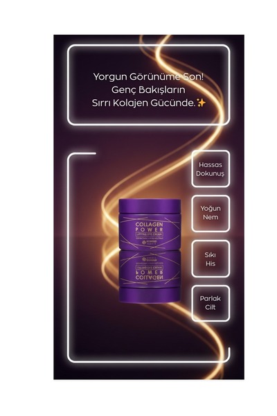 Eyenlip Beauty Kolajen Içeren Gerginleştirici Ve Sıkılaştırıcı Göz Çevresi Bakım Kremi 50 gr