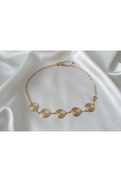 Beloria Kadın Gold Etlik Detaylı Vücut & Bel & Elbise & Pantolon & Zincir Kemer