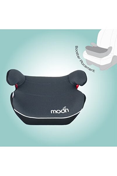 Moon Kido Baby Booster Car Seat - Dark Grey
