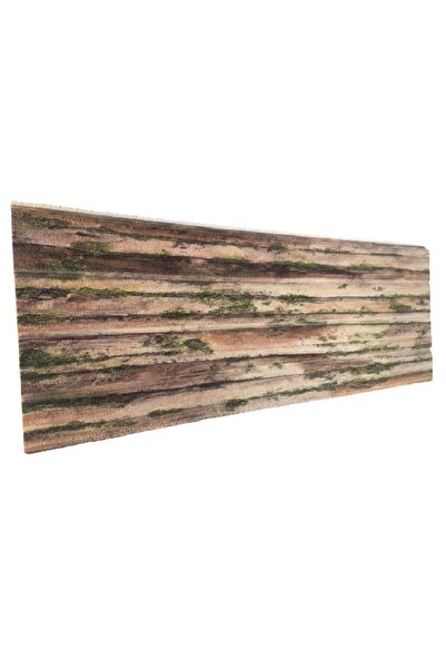 Ramsoy Yosunlu Ahşap Lambiri Strafor Duvar Paneli 100x50x2cm