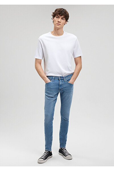 Mavi Leo 90s Tokk Shaded Indigo Blue Jean Παντελόνι 0076280567