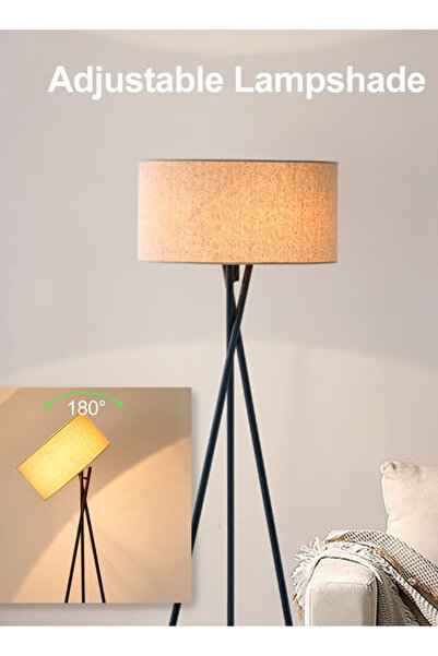 Primo Plus Creative Triangle Floor Lamp, LED Floor Lamp, Suitable for Study, Bedroom, Living Room