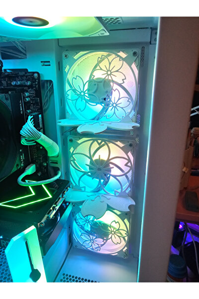 Gonulella Beyaz Kasa İçi Figür Rafı 120x90 mm Oyun Pc Aksesuarı, Masaüstü Bil...