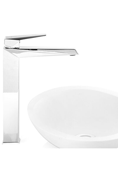 Maison Mex Baterie inalta, ROCK, L.22.2/18 l.5.9 H.33/27 cm, cromat