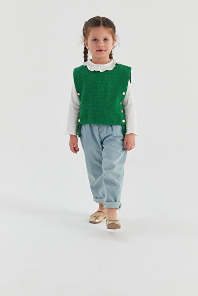 MARKALİSTE Green Adel Kids Sweater