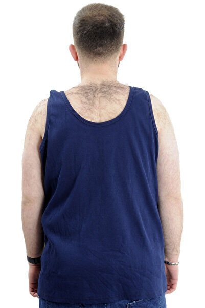 ModeXL Indigo Men's Sleeveless Undershirt - Plus Size 6341
