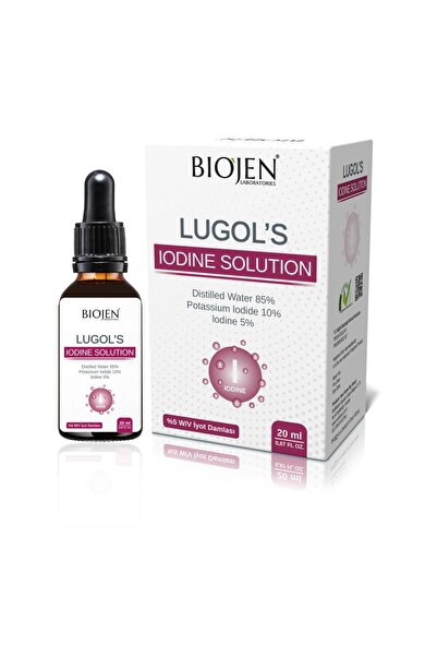 BIOJEN Laboratories LUGOL'S Iodine Solutions %5 Lugol Solüsyon