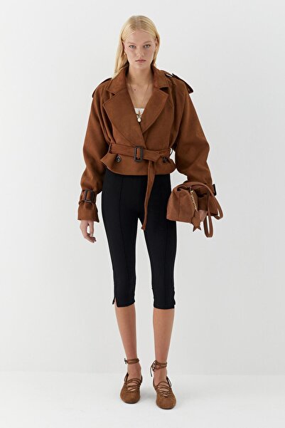 MARKALİSTE Elastic Short Tights Black