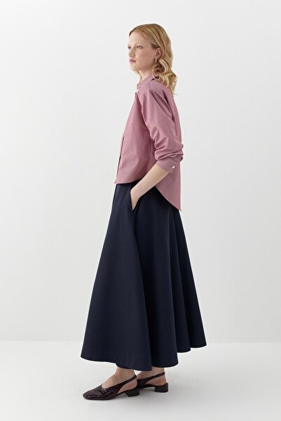 MARKALİSTE Πακέτο βάτα ριγέ πουκάμισα κόκκινο