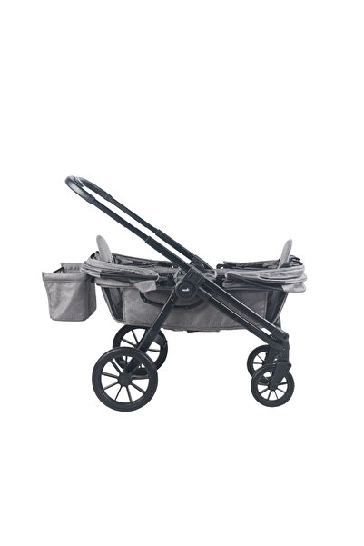 Moon Kube Wagon Stroller - Grey-MNNPRMT79