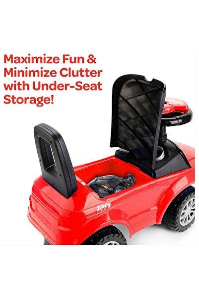 Moon Zippy Ride On Sports Car - Red