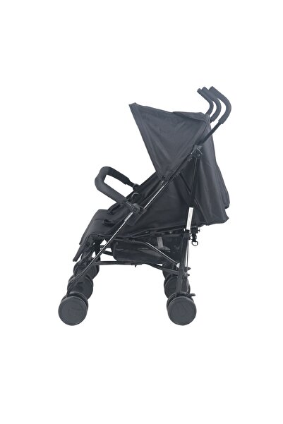 Moon - Twinnzi Double Stroller For Twins & Siblings - Pram For Infant (0-3 Years)-black