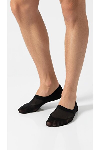 Plus Scorpion Men's Invisible Socks – Non-Slip Heel Silicone, Anti-Sweat Ballet Socks