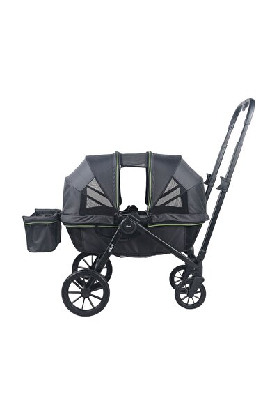 Moon - Kube Wagon Stroller - Black