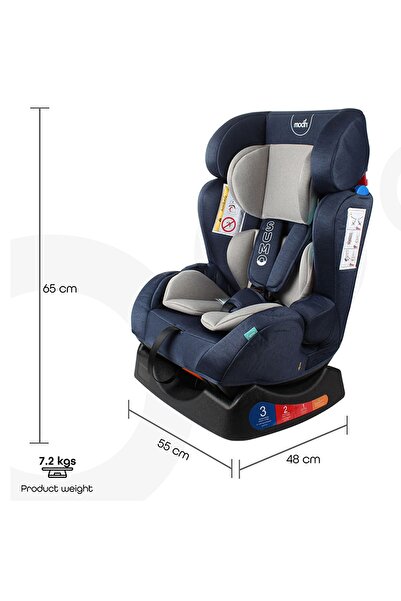 Moon - Sumo Car Seat - Group 0/1/2 - Navy Blue