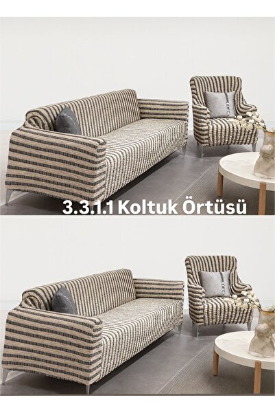 SENNORA 3.3.1.1 Koltuk Örtüsü Takımı Kaplama - Strec - Kılıf - Sofa Cover