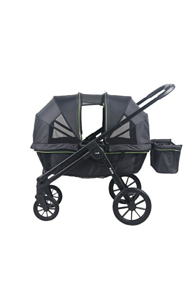 Moon - Kube Wagon Stroller - Black