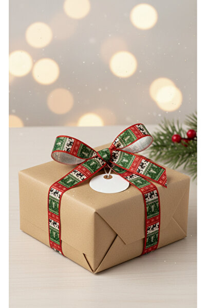 FANTASTIC KURDELE New Year Themed 2 cm X 3 Meters - Gift Wrapping and Decoration Ribbon (Different Model Options)