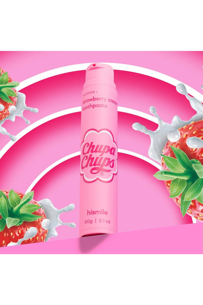 Hismile معجون أسنان تشوبا تشوبس بكريمة الفراولة