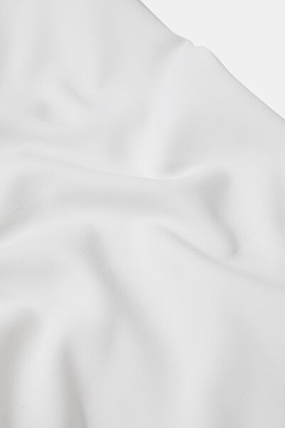 W Collection Off-White Broad-Leg Pants