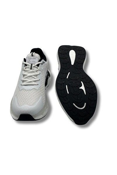 Tiglon Bolt White Men's Sports Shoes