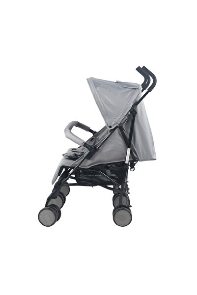 Moon - Twinnzi Double Stroller - Side By Side Duo Tandem Pram - Grey