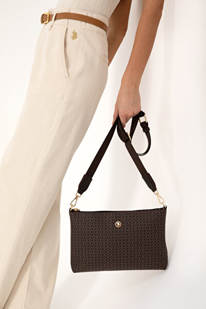 U.S. Polo Assn. Women's Brown Crossbody Bag 50317793-Vr029