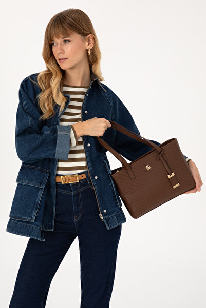 U.S. Polo Assn. Women's Light Brown Shoulder Bag 50317801-Vr002