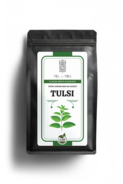 Mel and Mira Premium Loose Leaf Tulsi 50 gr, Hint Fesleğeni Bitki Çayı