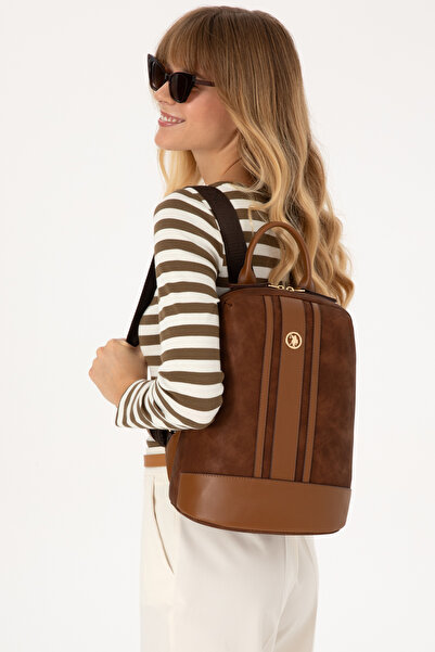 U.S. Polo Assn. Women's Tan Backpack 50303400-Vr099